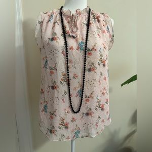 EUC Rachel Zoe sleeveless Top 100% polyester Size S